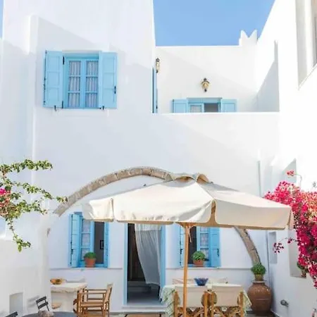 Traditional Two Story House In Naxos