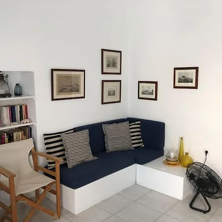 Traditional Two Story House In Naxos
