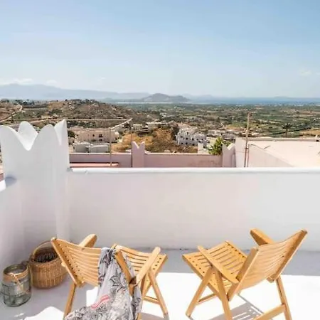 Traditional Two Story House In Naxos